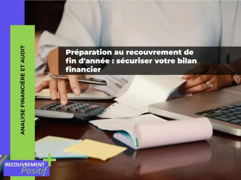 Lire la suite à propos de l’article Préparation au recouvrement de fin d’année : sécuriser votre bilan financier